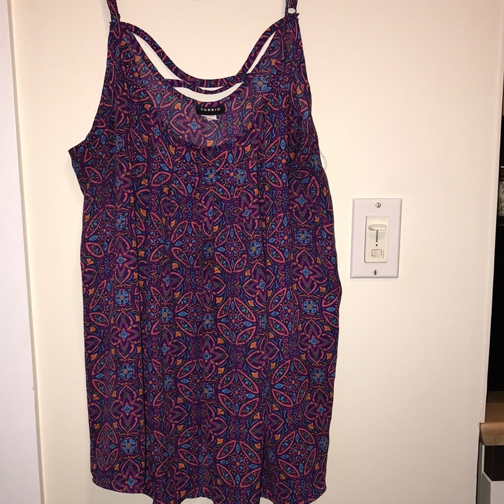 Torrid spaghetti strapped top